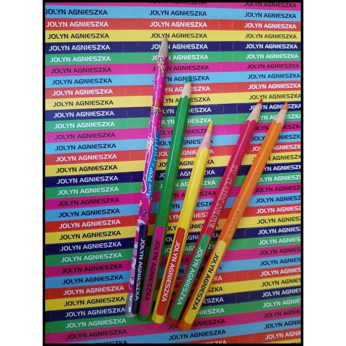 

Daisydooo | Stiker Label Nama / Sticker Nama / Tempelan Nama Anak Waterproof