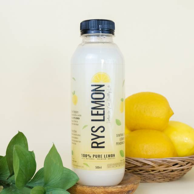 

PROMO! RYS LEMON 500ml 1 BOTOL | PURE LEMON PREMIUM QUALITY FRESH