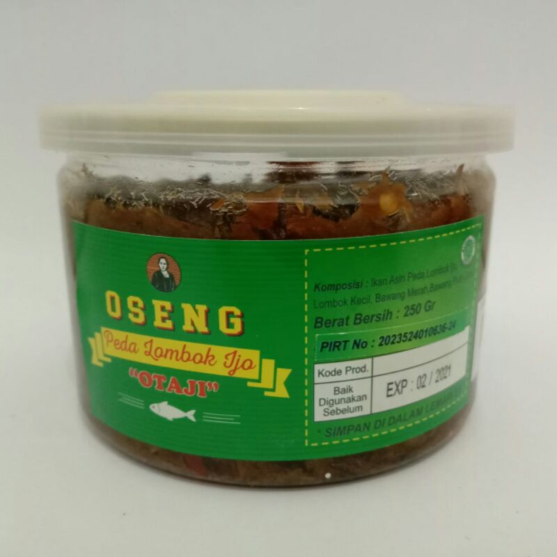 

Otaji Oseng Peda Lombok Ijo 250 gram