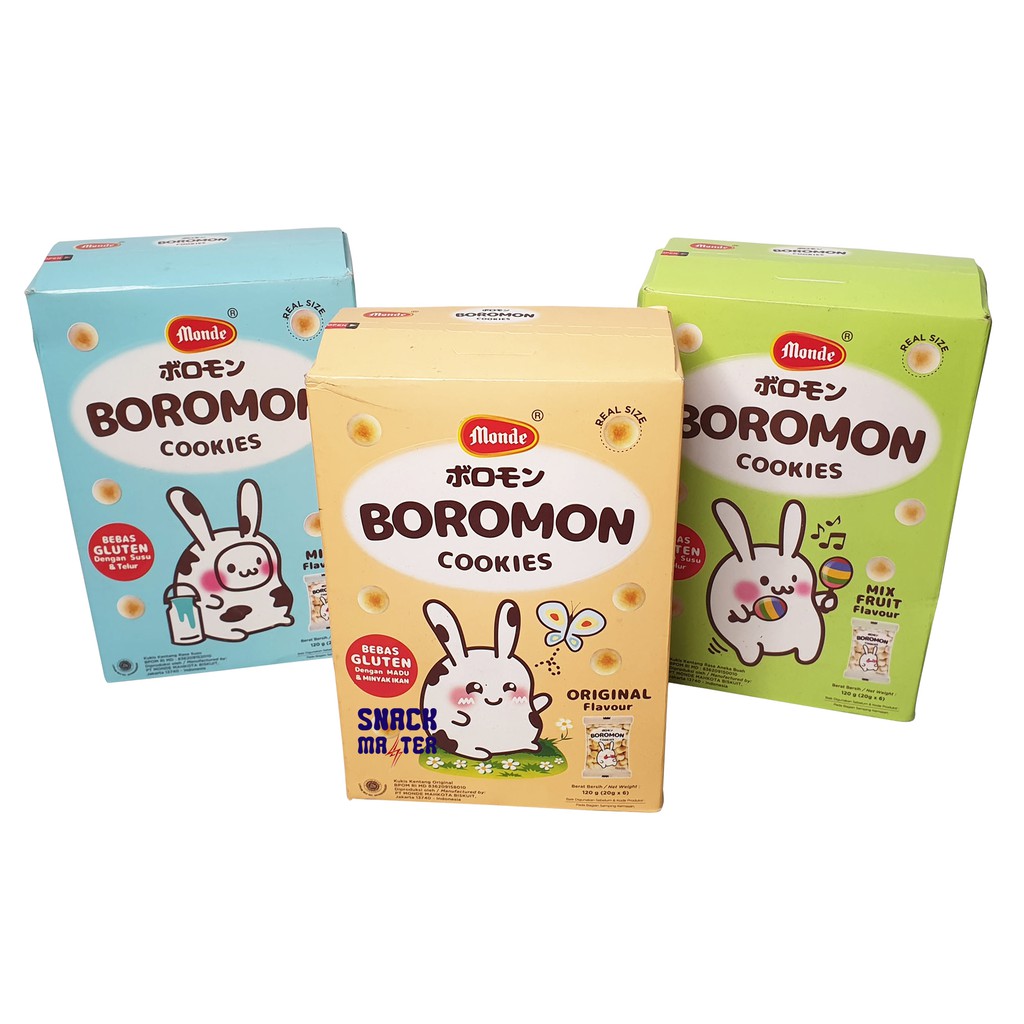 

Monde Boromon Cookies 1 Thn + Gluten Free - Netto 120gr