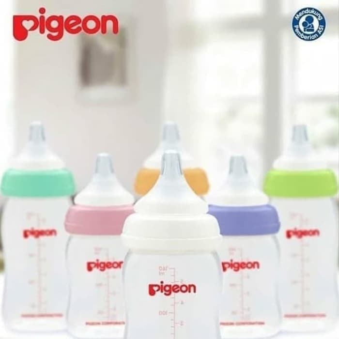 Pigeon Botol Dot Peristaltic Plus Soft Touch Wideneck Wide Neck 160 ml