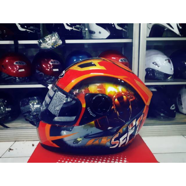 Helm MDS Provent Avenger Iron Man Murah