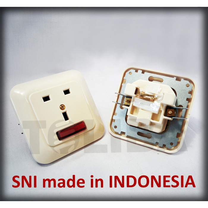 Jual stop kontak ac broco inbow tanam tembok /stopkontak ac ib gracio broco Murah