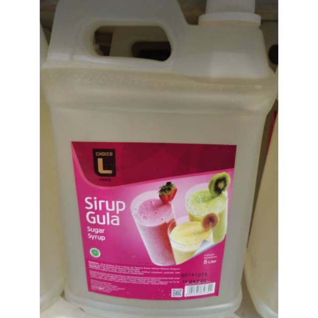 

Sirup gula choice L 5 liter