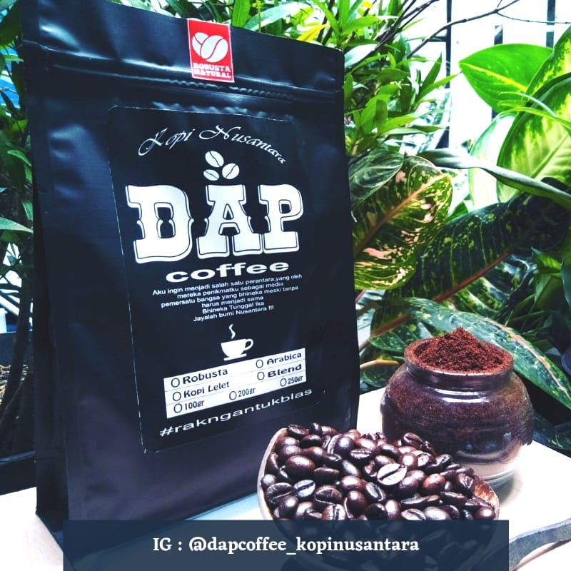 

Kopi Bubuk Robusta Natural Proses Kopi Nusantara 100% Kopi Murni 1000 gr