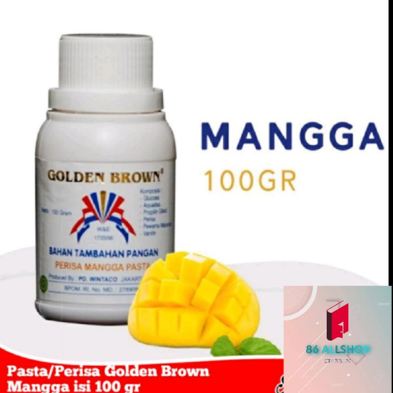 

Pasta/Perisa Mangga (Golden Brown) isi 100 gr