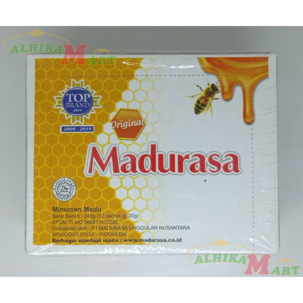 

Madurasa Original Netto : 240 g (12 sachets @ 20 g)