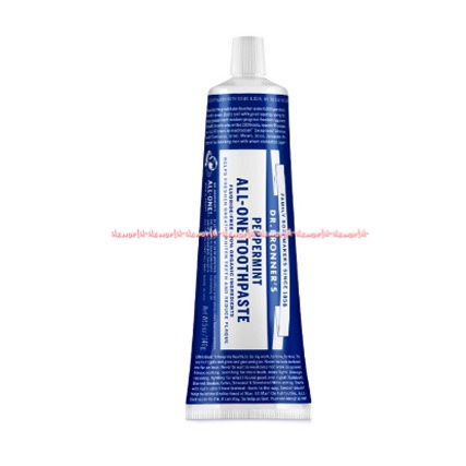 Dr Bronner's 140gr Peppermint All One Toothpaste Odol Pasta Gigi Dr Bronners Drbroner Pepper mint