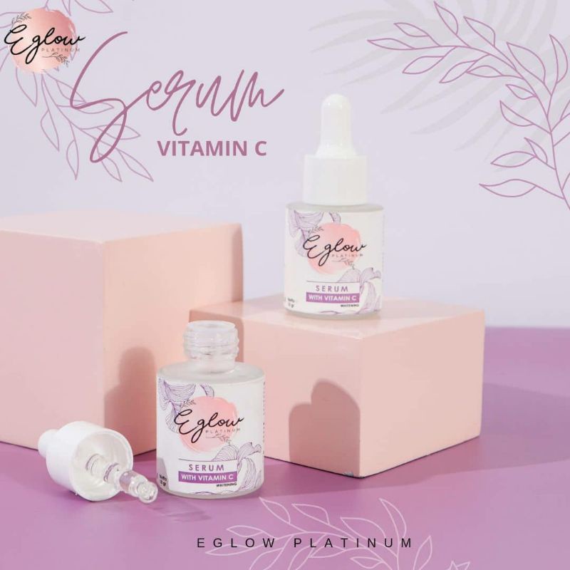 SERUM EGLOW PLATINUM/ SERUM VITAMIN C BPOM