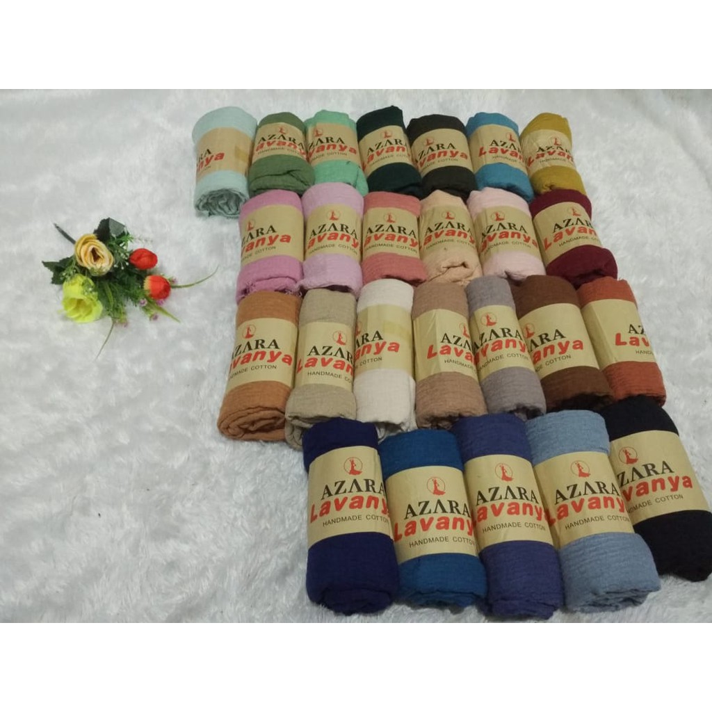 PASHMINA CRINKLE SHAWL KUSUT RAWIS LAVANYA FULL KERUDUNG CRINCLE HIJAB PASHMINA CRINGKLE