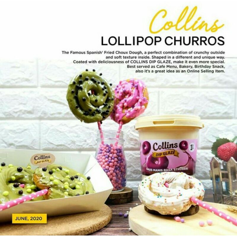 

Collins Dip Glaze