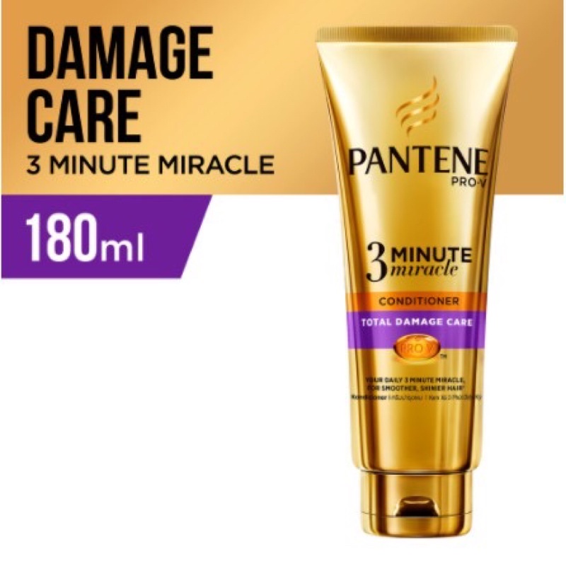 Pantene Pro-V 3 Minute Miracle Conditioner Total Damage Care