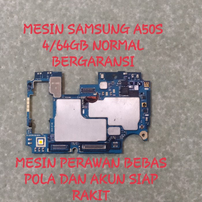 mesin samsung a50s 4/64gb normal mesin samsung a50s normal mesin a507f