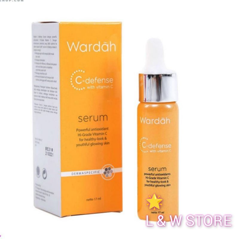 Wardah Serum C-Defense/Serum Wajah