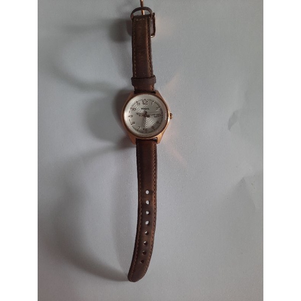 jam fossil wanita. preloved