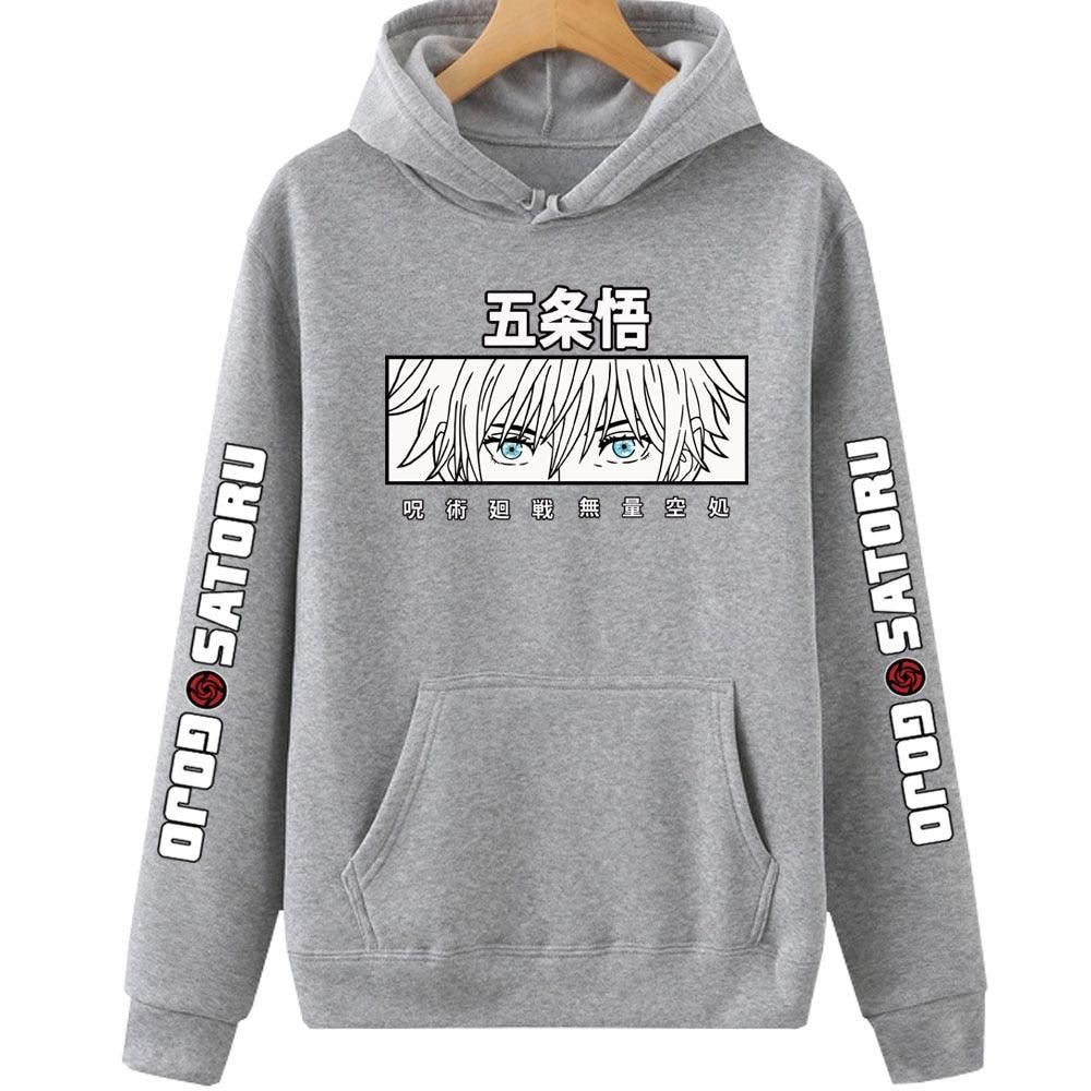 Sweater JUJUTSU KAISEN Oblong / Hoodie SATORU GOJO EYES V2 Jumper