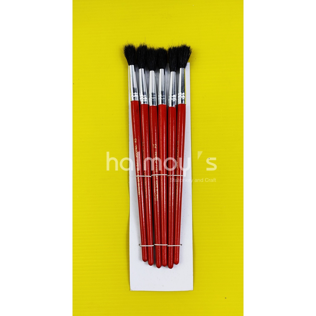 

KUAS LUKIS CAT AIR PAGODA NO. 12 ( 6 PCS )