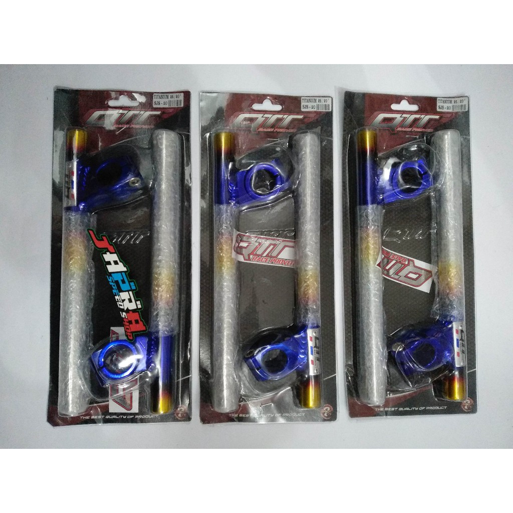 Stang Jepit Stang Drag Setang Jepit QTT twotone As 26-15 As 33-15 Derajat Satria Sonic ninja vixion