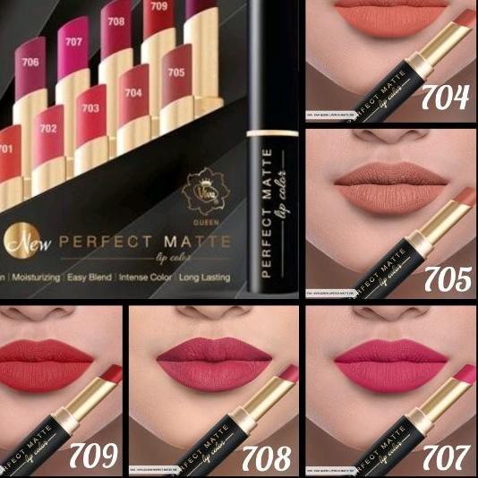 VIVA Queen Ori Perfect Matte Lip Color 2.5g ( lipstik lipstick viva ) (KIM)