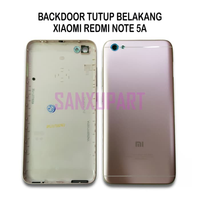 TUTUP BELAKANG BACKCOVER HOUSING CASING XIAOMI REDMI NOTE 5A