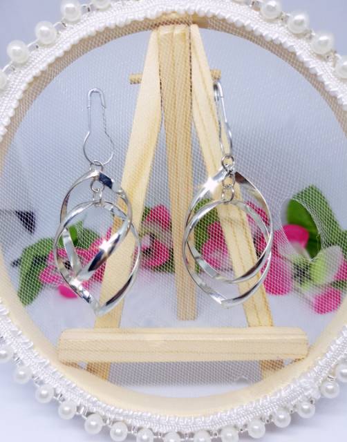 A14 Anting hijab juntai susun