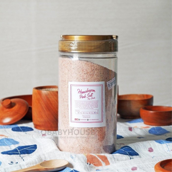 

Fe0Ggg Himalayan Pink Salt Fine Grade Jar 1 Kg 75djbfv