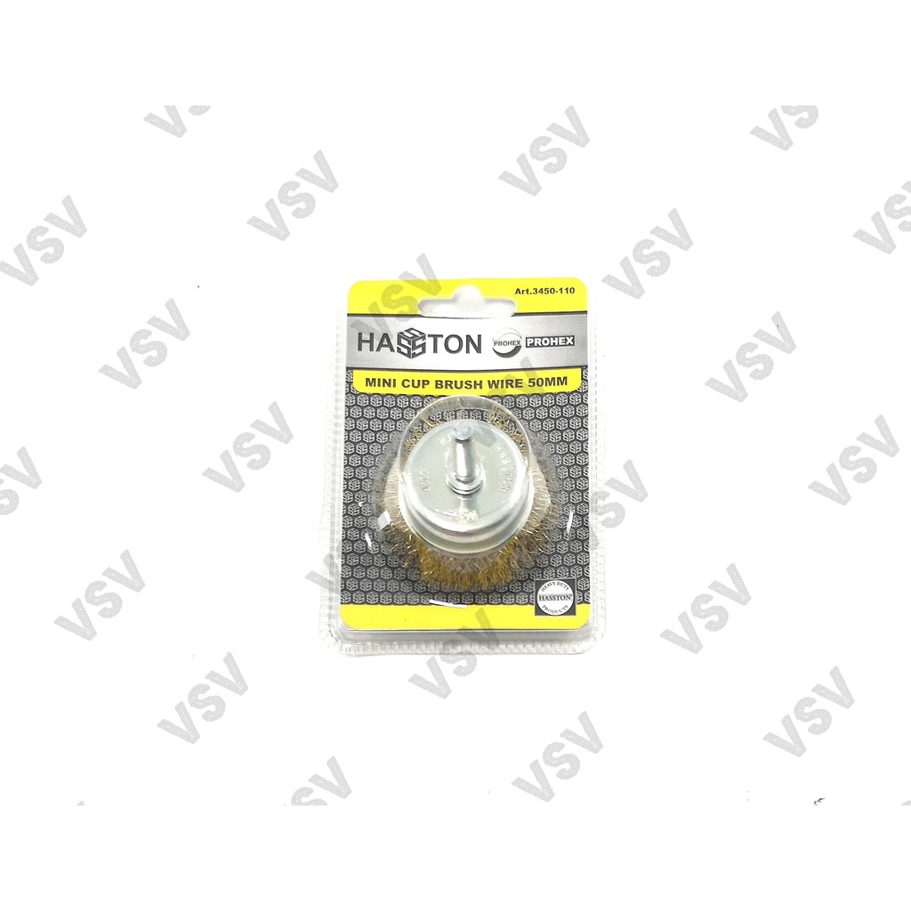 Hasston Sikat Kawat Gagang 50mm 3450-110 Mata bor sikat kawat HASSTON