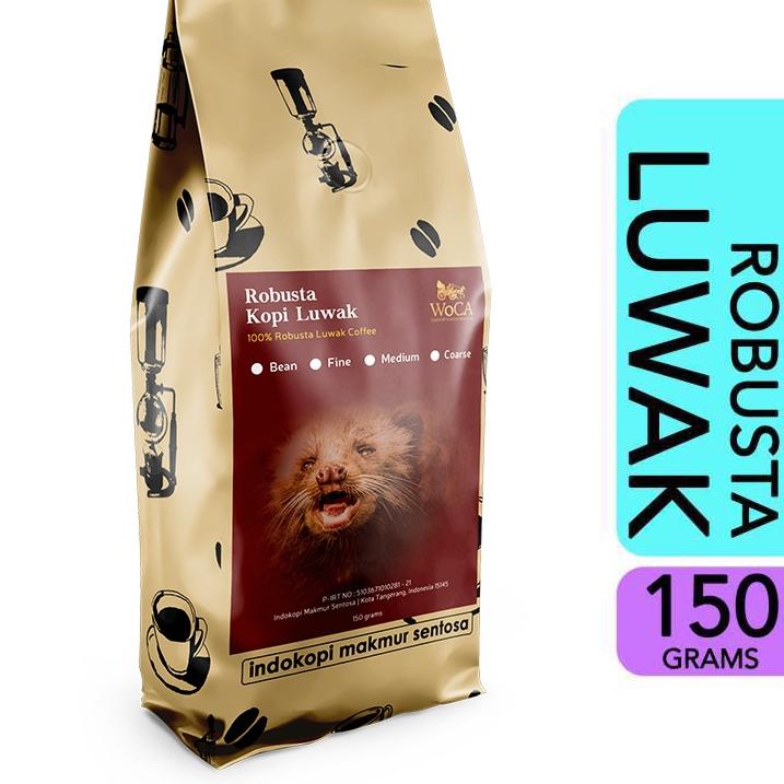 

TREN MASA KINI ❊ WoCA Kopi Luwak Robusta 150 gram,