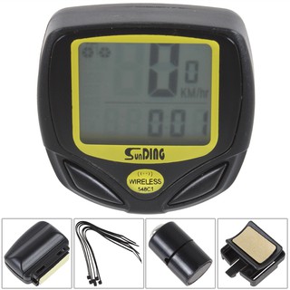 Speedometer WIRELESS Sepeda 14 in 1 Waterproof Odometer