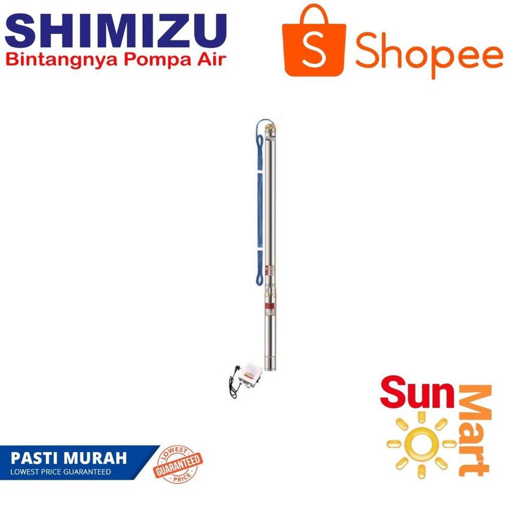 SHIMIZU SPG 20 333 K BIT kabel submersible pompa celup satelit 3 inch