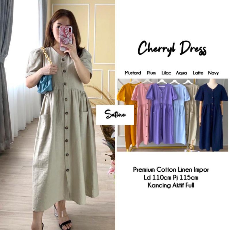 Cherryl Dress Satine