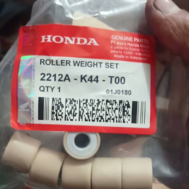 Roller Set Motor Honda Beat Fi ISP K44 Beat Inject