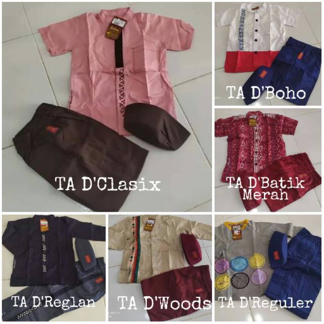 Baju Muslim Anak Laki-laki Dannis Size 5