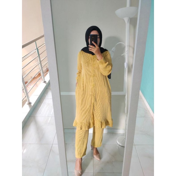 SETELAN IMPORT BAHAN KAOS KNIT ONE SET