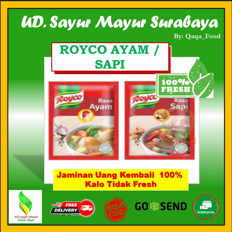 

ROYCO AYAM DAN SAPI KEMASAN 130 GRAM - UD113