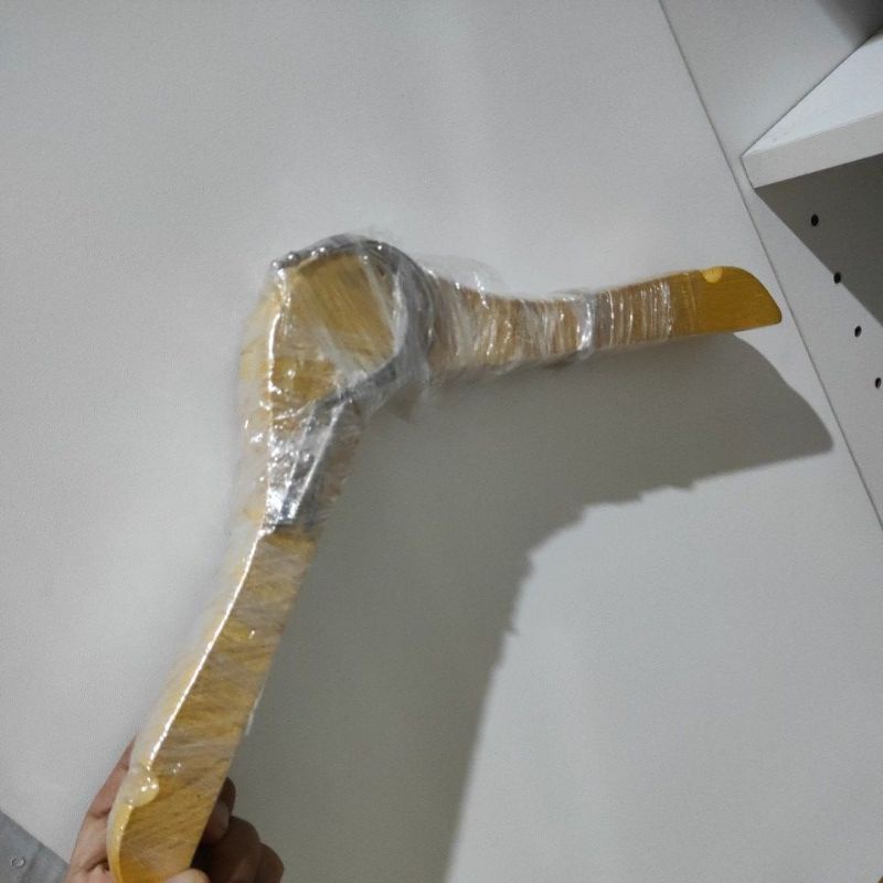 Gantungan Baju anak kayu / gantungan aesthetic / gantungan baju anak / gantungan kayu bongkar pasang