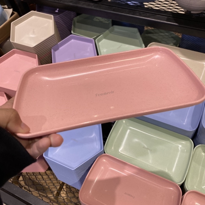 piring persegi alas makanan freemir plastic lotte mart sale