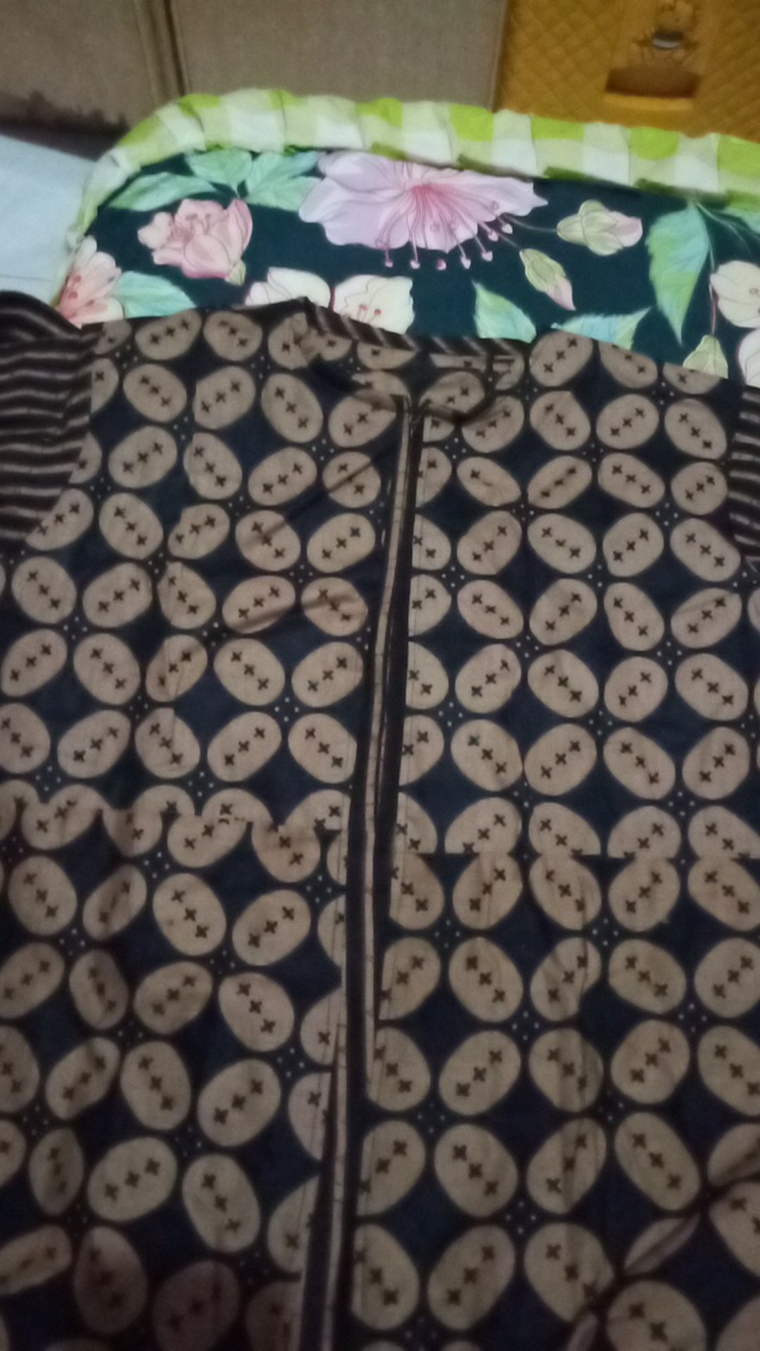 Gamis Batik Jumbo Manggar, Padi,sekar,cantik,kubis,kipas,daun,kupu,nadine,kawung,bisa Cod Shopee