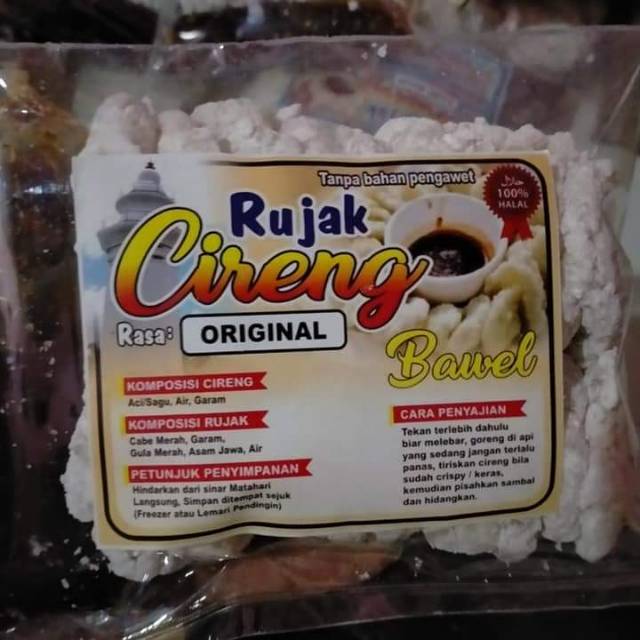 

Rujak cireng isi 20