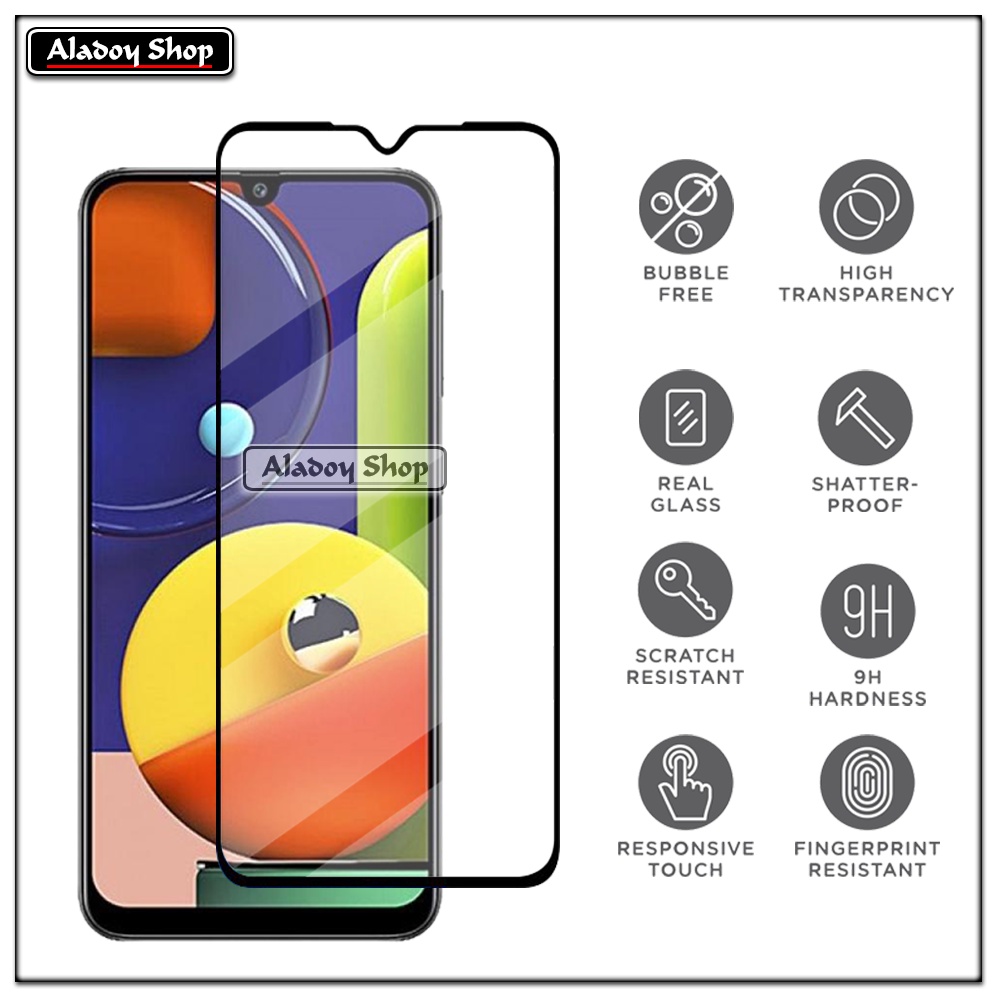 PAKET 2 IN 1 Case Samsung A50S Armor Fusion Transparent Prmium Casing Free Tempered Glass