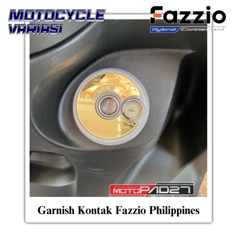 Garnish Cover Kontak Yamaha Fazzio Philippines Kunci Fazzio Philippines