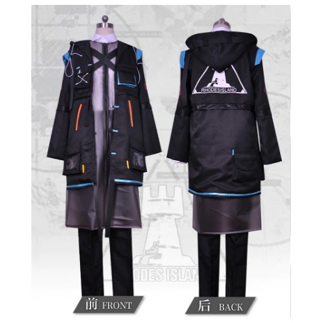 【QTakasi】READY Jaket only Arknights Doctor Cosplay Costume waterproof