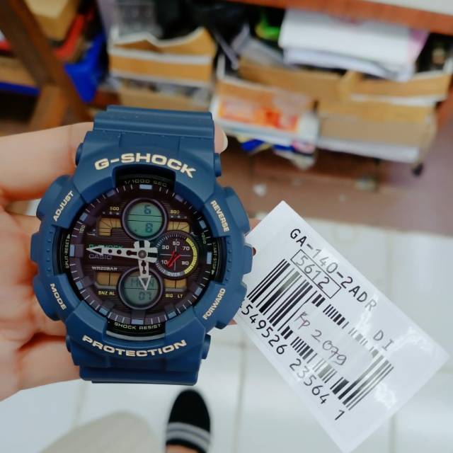Jam tangan pria g-shock GA-140- 2ADR