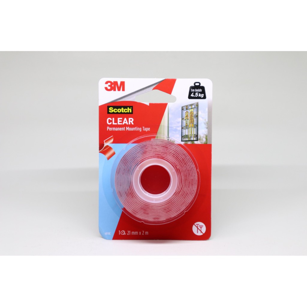 

3M Scotch Double Tape VHB Mounting Transparan Bening 4010C