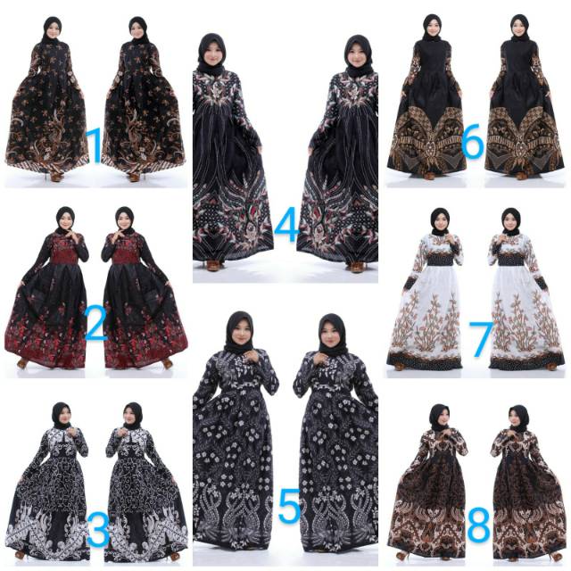 Gamis batik / gamis / batik pekalongan