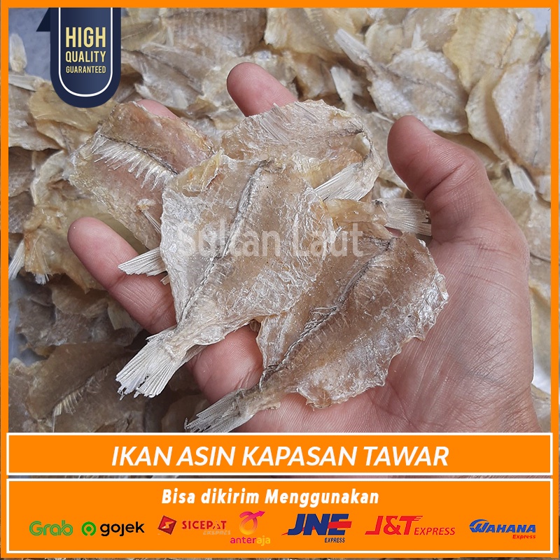 

Ikan Asin Pakang Tawar / Kapasan Tawar Tanpa Tawar 1 Kg Premium