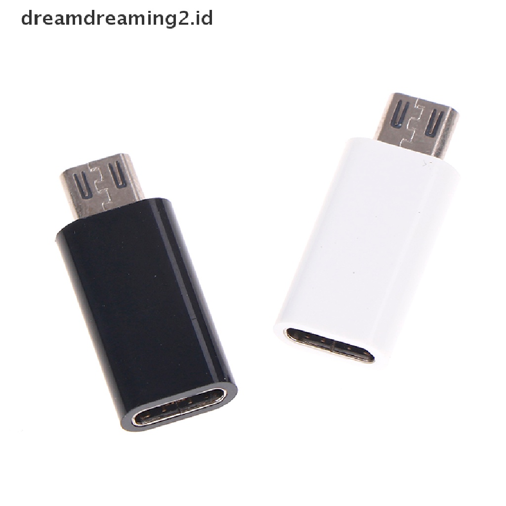 (Hot Style You Like) Adaptor Converter Usb Type C Female Ke Micro Usb Male