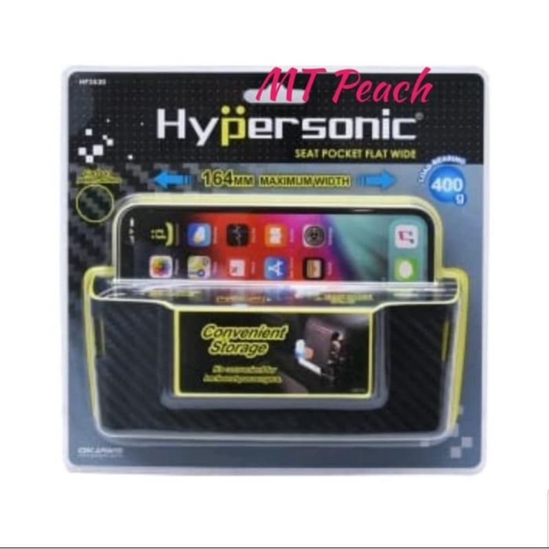 HYPERSONIC ORGANIZER MOBIL SEAT POCKET HP3530 SEAT POCKET FLAT WIDE