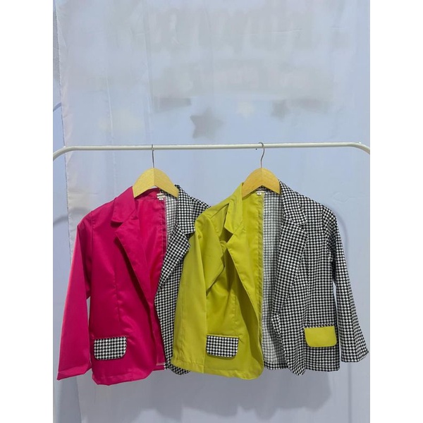 Korean Blazer / Blazer Couple / Blazer Anak / Blazer Dewasa by Keenanthi