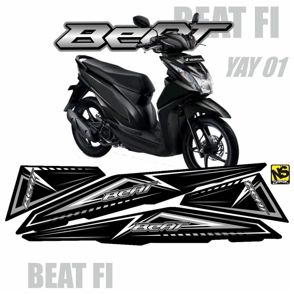 VARIASI STRIPING BEAT / STRIPING VARIASI / BEAT FI VARIASI STRIPING MOTOR HONDA BEAT FI / YAY 03